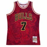 Mitchell & Ness Chicago Bulls #7 Toni Kukoc CNY 4.0 Swingman Jersey red