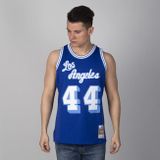 Mitchell & Ness Los Angeles Lakers #44 Jerry West royal Swingman Jersey 