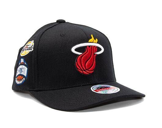 Mitchell & Ness snapback Miami Heat Home Town Classic Red black