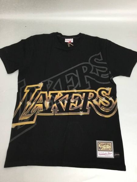 Mitchell & Ness T-shirt Los Angeles Lakers NBA Big Face 4.0 SS Tee black