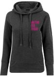 Mr. Tee Ladies Waiting For Friday Hoody charcoal