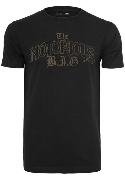 Mr. Tee Notourious BIG Logo Tee black