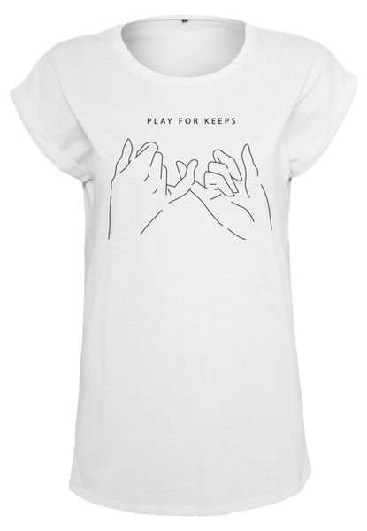 Mr. Tee Play For Keeps Tee white