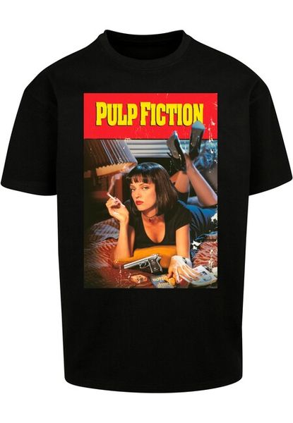 Mr. Tee Pulp Fiction Poster Oversize Tee black