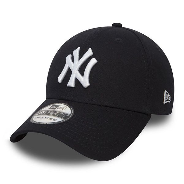 Kappe New Era 39thirty MLB League Basic NY Yankees Navy White