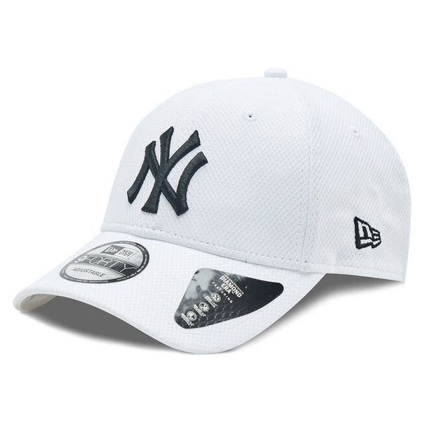 Kappe New Era 9Forty MLB Diamond Era Essential NY Yankees White Black