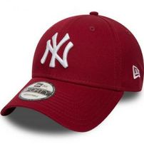 Kappe New Era 9Forty MLB League Basic NY Yankees Cardinal Red