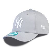 Kappe New Era 9Forty MLB League Basic NY Yankees Grey White