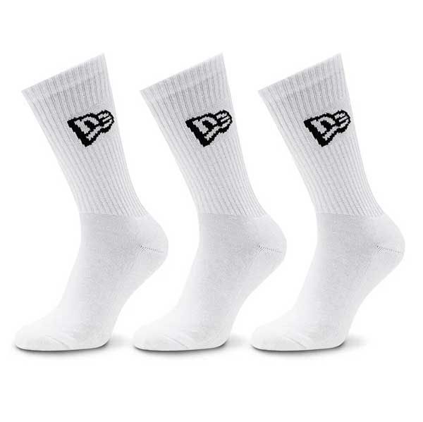 Socken New Era Flag crew socks 3pack White Unisex