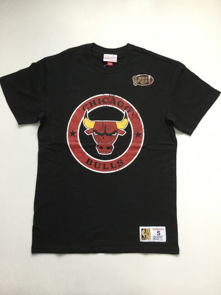 T-shirt Mitchell & Ness Chicago Bulls Legendary Slub SS Tee black (TCRW5121)