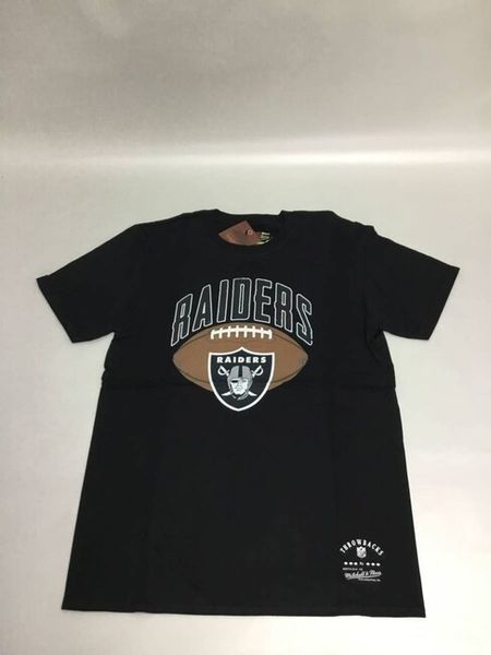 T-shirt Mitchell & Ness Oakland Raiders Archive Wash Out Tee black