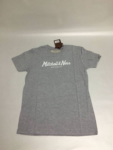 T-shirt Mitchell & Ness Own Brand Pinscript Tee grey
