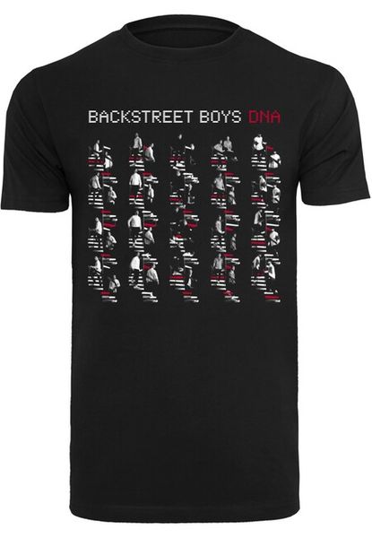 Urban Classics Backstreet Boys - DNA Album Red T-Shirt Round Neck black
