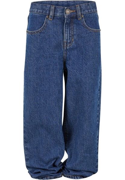 Urban Classics Boys 90's Jeans mid indigo washed