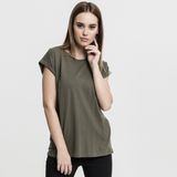 T-Shirt Urban Classics Ladies Extended Shoulder Tee olive
