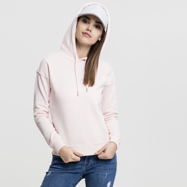 Damen Sweatshirt Urban Classics Ladies Hoody pink