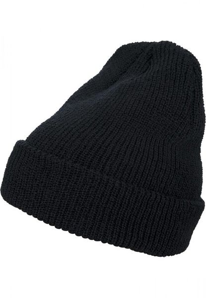 Urban Classics Long Knit Beanie black