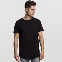 Herren T-shirt Urban Classics Shaped Long Tee black