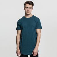 Herren T-Shirt Urban Classics Shaped Long Tee teal
