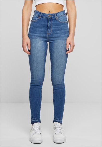 Urban Classics Skinny Fit Jeans blue washed