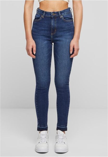 Urban Classics Skinny Fit Jeans darkblue washed