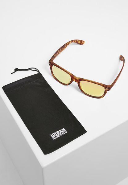 Urban Classics Sunglasses Likoma Mirror UC brown leo/orange
